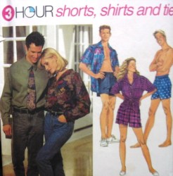8150 3 HR UNISEX SHORTS, SHIRTS, TIE PATTERN XS-M,L-XL